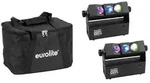EUROLITE Set 2x AKKU MBT-3 Spot MK2 + Soft-Bag