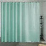 Duschvorhang &Uuml;berl&auml;nge Antibakteriell Wasserdicht Minzgr&uuml;n 275x180cm