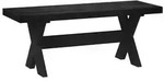 vidaXL Esstischbank NOAIN 120 x 41 x 45 cm Massives Kiefernholz