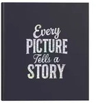Exacompta Spiralfotoalbum 60 Seiten/30 Bl schwarz, 29x32 cm, - Blau 16092E