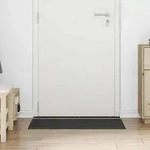 vidaXL Fu&szlig;matte Schwarz 60 x 90 cm Polypropylen
