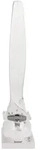 vidaXL Skulptur Silbern 26x26x110 cm Aluminium Halber Propeller