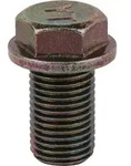 KS TOOLS &Ouml;lablassschraube, Au&szlig;en6kant 17mm, M14x1,5x23mm, 25er-Pack (430.2077)