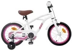 vidaXL Kinderfahrrad 12 Zoll f&uuml;r 2-4 Jahre alt Wei&szlig;