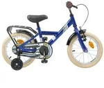 vidaXL Kinderfahrrad 14 Zoll f&uuml;r 3-5 Jahre alt Dunkelblau