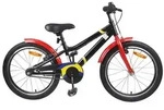 vidaXL Kinderfahrrad 18 Zoll f&uuml;r 5-7 Jahre alt Blau Wei&szlig;