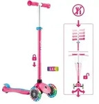 GLOBBER PRIMO PLUS LIGHTS fuchsia pink, mit Leuchtrollen