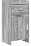 vidaXL Sideboard Grau Sonoma 40 x 36 x 80 cm Holzwerkstoff