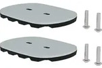 Munk nivello&reg;-Fu&szlig;platte f&uuml;r Gitterroste 126x89 mm