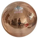 Spiegelkugel 50cm kupfer Discokugel Mirrorball Disko Partykugel Dekokugel