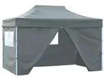 vidaXL Party-Zelt Anthrazit 280 x 410 x 315 cm Oxford-Stoff