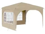 vidaXL Pop-up Partyzelt 290 x 290 x 245 cm Creme