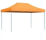 vidaXL Party-Zelt Orange 292 x 440 x 315 cm Oxford-Stoff