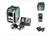 Makita DMR 115 RF Akku Baustellenradio 12V - 18V Bluetooth DAB+ IP65 + 2x Akku 3,0 Ah