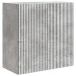 vidaXL Wandschrank Betongrau 59 x 31 x 60 cm Holzwerkstoff