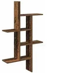 vidaXL Wandregal Altholz 61 x 15 x 102 cm Holzwerkstoff