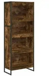 vidaXL B&uuml;cherregal Raucharbe 60 x 30 x 155 cm Holzwerkstoff