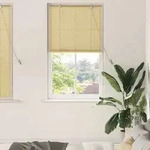 vidaXL Fensterjalousien und -schattierungen Natur 80 x 160 cm Bambus