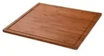 Kesper | XXL Schneide- und Abdeckplatte 56 x 50 x 4 cm | Farbe: Dunkelbraun 