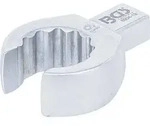Einsteck-Ringschl&uuml;ssel - offen - Schl&uuml;sselweite 19 mm - Aufnahme 9 x 12 mm