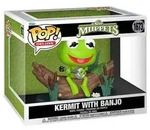 The Muppets POP! Deluxe Vinyl Figur Kermit with Banjo 9 cm