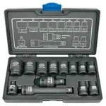 Steckschl&uuml;sselsatz 1/2 Zoll Schlagschrauber N&uuml;sse Set 13-teilig Cr-Mo