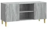 vidaXL TV-Schr&auml;nk Graues Sonoma 102 x 34,5 x 50 cm Holzwerkstoff