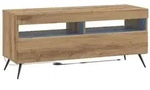 vidaXL LED-TV-Schrank Altholz Holzwerkstoff