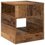 vidaXL Beistelltisch Altholz 40,5 x 40 x 45 cm Holzwerkstoff