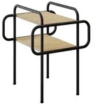 vidaXL Couchtisch Sonoma-Eiche 40 x 40 x 51 cm Holzwerkstoff