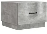 vidaXL Couchtisch Betongrau 49 x 50 x 37 cm Holzwerkstoff