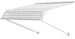 VEVOR Fenstermarkise 101,6x106,6x51 cm, T&uuml;rvordach, Sonnenschutz, leichte &...