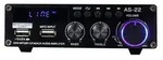 Blitzwolf AS-22 Audioverst&auml;rker, 45W, Bluetooth 5.0, USB + Fernbedienung...