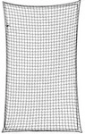 vidaXL Anh&auml;ngernetz mit Gummiseil Schwarz 2,5x1,5 m PP