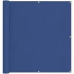 vidaXL Balkonsichtschutz Blau 110 x 800 cm Oxford-Stoff