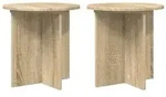vidaXL Pflanzenst&auml;nder 2 pcs Sonoma-Eiche 40 x 40 x 40 cm