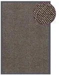 vidaXL Fu&szlig;matte getuftet 80x120 cm Dunkelbraun