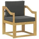 vidaXL 2 St&uuml;ck Outdoor-Sofagarnitur Polyester Wei&szlig; und Anthrazit