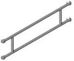 Zarges Gel&auml;nder 42956 f&uuml;r 2,5 m