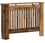 vidaXL Heizk&ouml;rperabdeckung Altholz 112 x 19 x 81,5 cm Holzwerkstoff