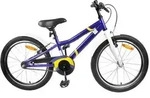 vidaXL Kinderfahrrad 18 Zoll f&uuml;r 5-7 Jahre alt Blau Wei&szlig;