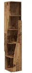 vidaXL Eckschrank Altholz 27,5x27x140cm Holzwerkstoff