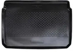 vidaXL Kofferraummatte Schwarz Geeignet f&uuml;r Peugeot 2008 2019- Gummi