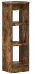 vidaXL Seitenschrank Ger&auml;ucherte Eiche 40 x 40 x 100 cm Holzwerkstoff