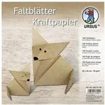 Faltbl&auml;tter Kraftpapier 80g/qm 20x20cm VE=100 Blatt