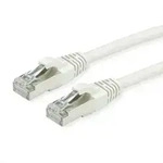 ROLINE S/FTP-Kabel Cat.7, LSOH, mit RJ-45 Steckern (500 MHz / Class EA), grau, 1 m