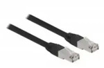 Delock RJ45 Netzwerkkabel Cat.6A S/FTP PE Outdoor 15 m schwarz Netzwerk CAT 6a...