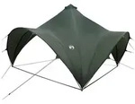 vidaXL Party-Zelt Armeegr&uuml;n 400 x 400 x 320 cm Polyester und Stahl