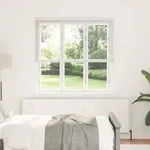 vidaXL Balkenjalousien Wei&szlig; 175 x 150 cm Aluminium