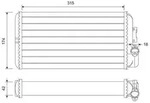 Valeo 811644 W&auml;rmetauscher, Innenraumheizung